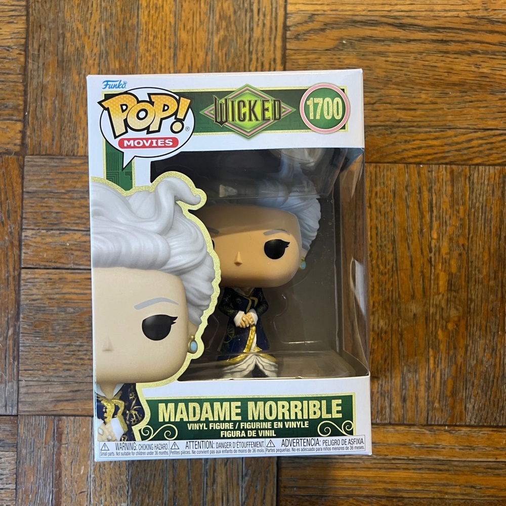 Funko Pop Madame Morrible with White Hair and Black Outfit